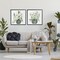 Stupell Industries White Anemone Vases 2pc Framed Giclee Set, design by Lucille Price